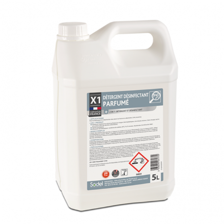 X1 DETERGEANT DESINFECTANT PARFUMÉ