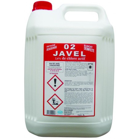 JAVEL 2.6% CHLORE