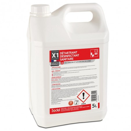 X1 DETARTRANT DESINFECTANT SANITAIRE