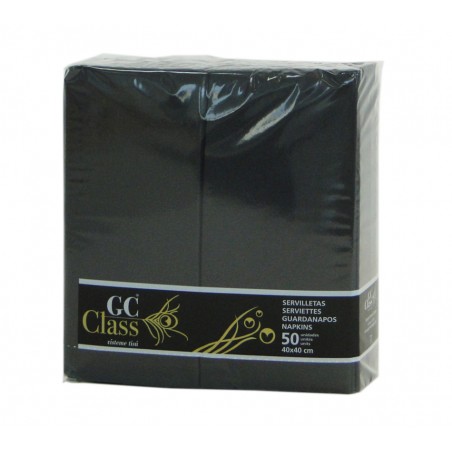 SERVIETTE DE TABLE - GAMME CLASS - AIRLAID- PLIAGE 1/8EME